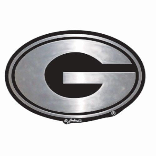 Georgia Bulldogs Car Emblem Chrome Dawgs G Logo University Auto Truck Vehicle
