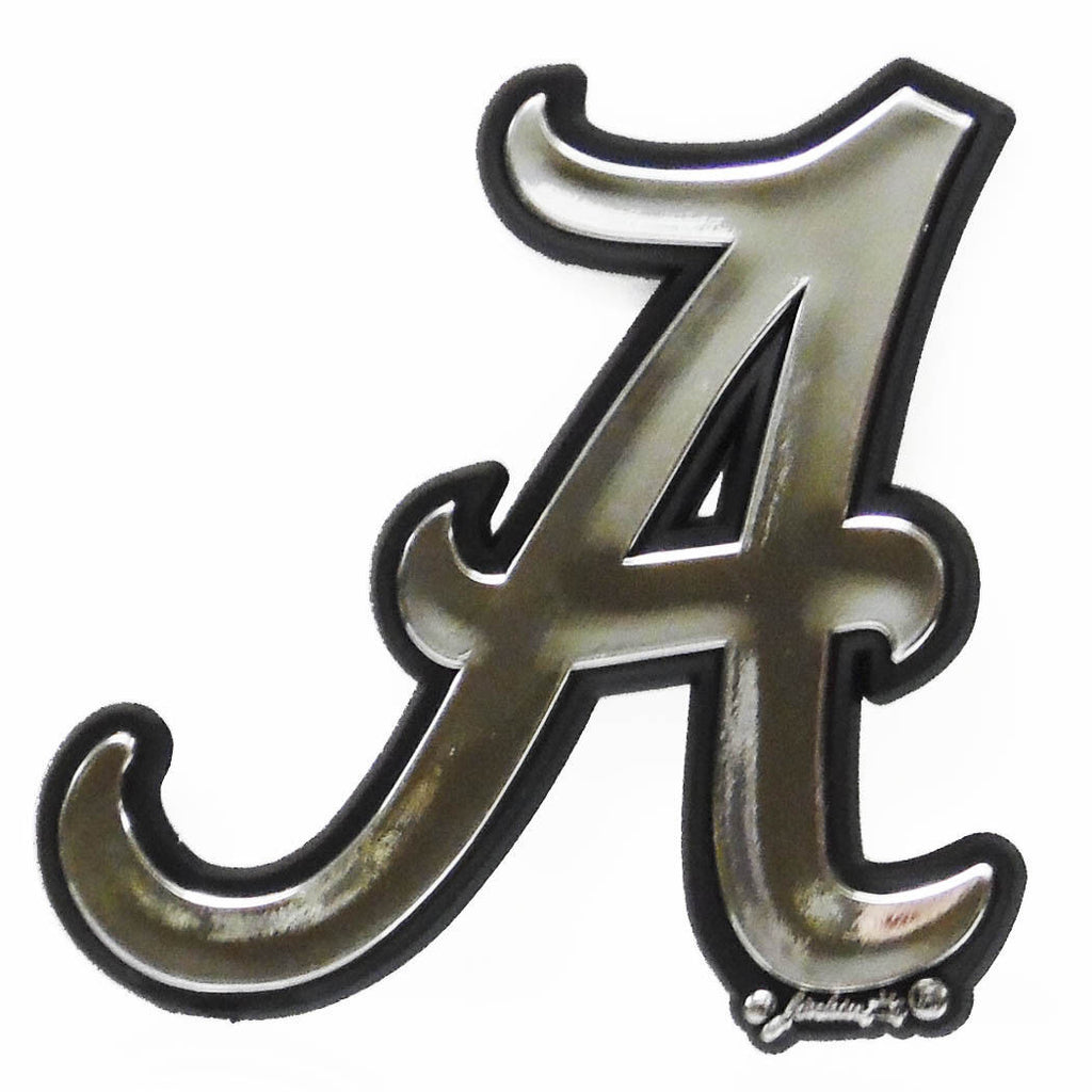 ALABAMA CRIMSON TIDE CAR EMBLEM CHROME LOGO UNIVERSITY AUTO TRUCK VEHICLE BAMA