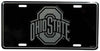 OHIO STATE UNIVERSITY BUCKEYES  ELITE CAR TRUCK TAG LICENSE PLATE BLACK SIGN