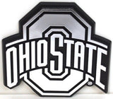 Ohio State Car Emblem Chrome Buckeyes Logo Sign University Auto Truck Vehicle