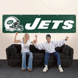 New York Jets Banner 8 Foot NFL
