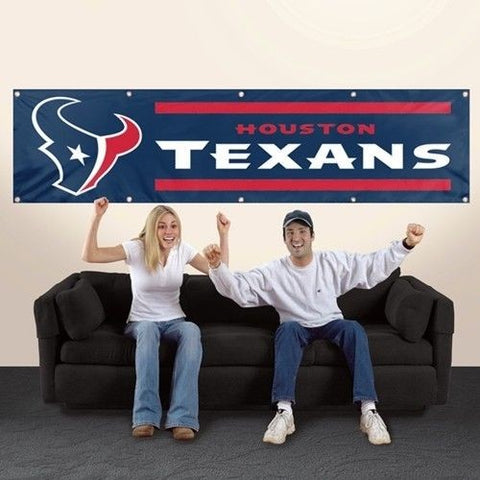 Houston Texans Street Metal 24 X 5.5" Sign Drive Nfl Dr Road Ave Distressed