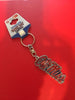 Ole Miss Rebels Keychain Script Bling Diamond