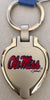 Ole Miss Rebels Keychain Metal Locket Heart Picture Frame