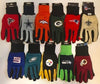 NFL Sport Utility Work Play Football Gloves No Slip Grip Adult
