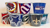 NFL Aluminum Bucket 5 QT Drink Party Pail Ice Metal  - Choose Your Team