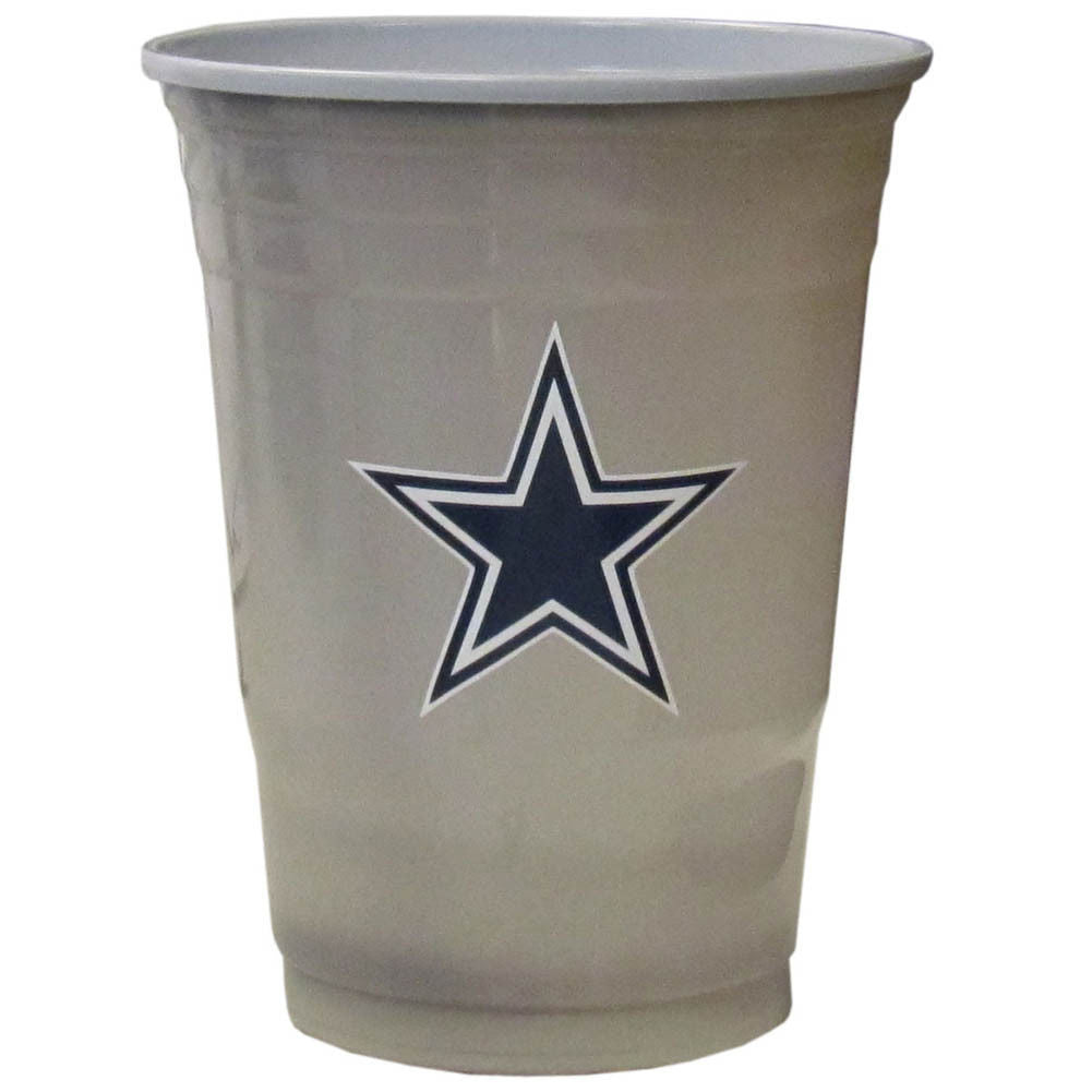 Dallas Cowboys Plastic Gameday Cups 18Oz 18Ct Solo Tailgate Party Supplies Game