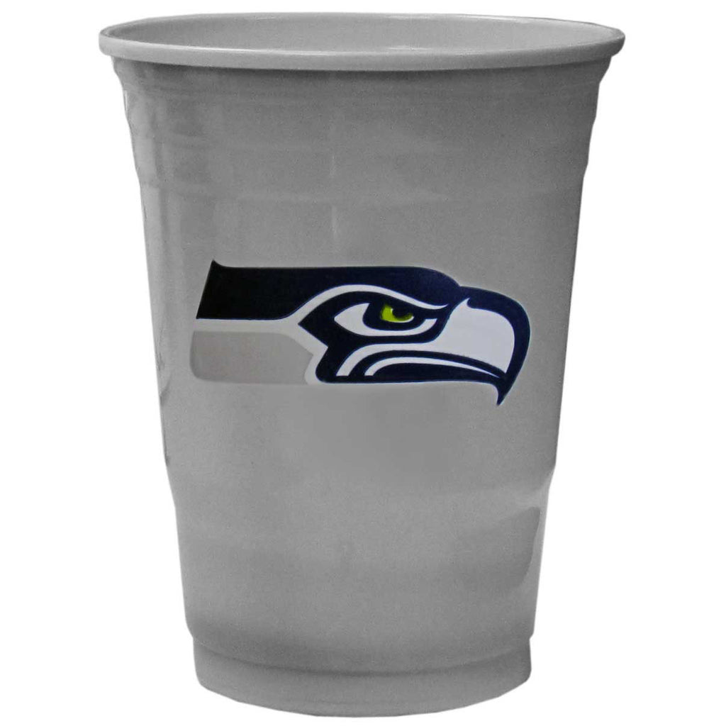 Seattle Seahawks Plastic Gameday Cups 18Oz 18Ct Solo Tailgate Party Supplies Nfl