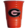 GEORGIA BULLDOGS PLASTIC GAMEDAY CUPS 18OZ 18CT SOLO TAILGATE PARTY SUPPLIES