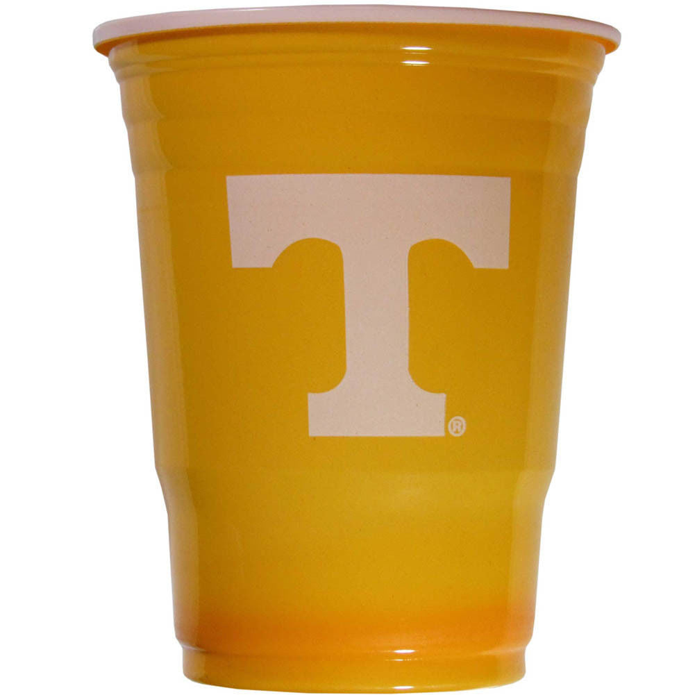 Tennessee Vols Plastic Gameday Cups 18Oz 18Ct Volunteers Tailgate Party Supplies