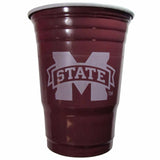 Mississippi State Bulldogs Plastic Gameday Cups 18Oz 18Ct Solo Tailgate Party
