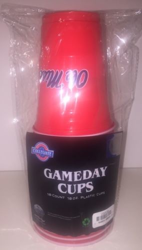 Ole Miss Rebels Drinkware Gameday Cups 18Oz Plastic