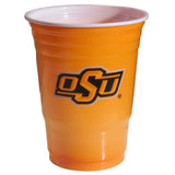 OKLAHOMA STATE COWBOYS PLASTIC GAMEDAY CUPS 18OZ 18CT SOLO TAILGATE PARTY POKES
