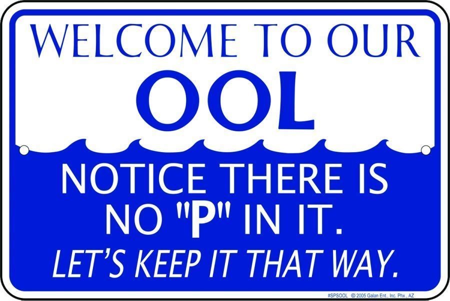 Welcome To Our Ool Sign 12" X 8" Metal Sign