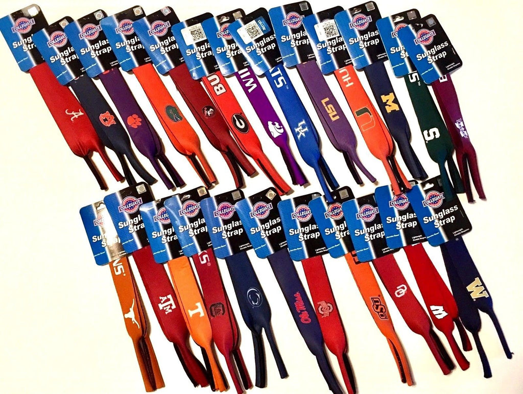 Sunglass Glasses Strap Croakies Holder College Ncaa Neoprene - Pick Your Team