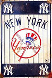 New York Yankees Metal Sign Retro Vintage Parking Sign Man Cave 8