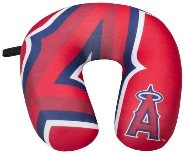 Los Angeles Angels Travel Neck Pillow 12" X 13" Super Soft Fleece Mlb Fan La