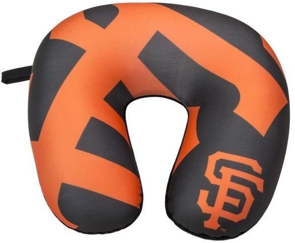 San Francisco Giants Travel Neck Pillow 12" X 13" Super Soft Fleece Mlb Fan