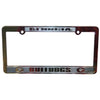 GEORGIA BULLDOGS CAR TRUCK TAG LICENSE PLATE FRAME UGA UNIVERSITY SILVER BLACK
