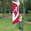 ALABAMA CRIMSON TIDE 8.5 FOOT TALL TEAM FLAG 11.5' POLE SIGN BANNER UNIVERSITY