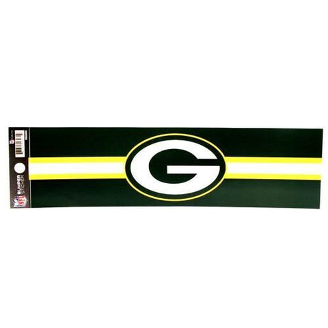 Green Bay Packers Color Team Emblem Aluminum Auto Laptop Sticker Decal Embossed