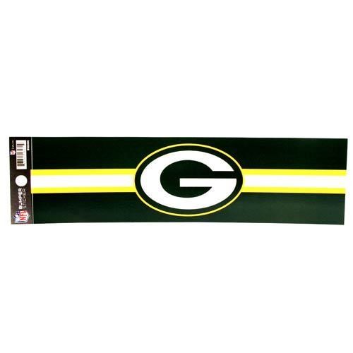 Green Bay Packers Bumper Sticker 11" X 3" G Nfl Football Decal Car Truck Sign