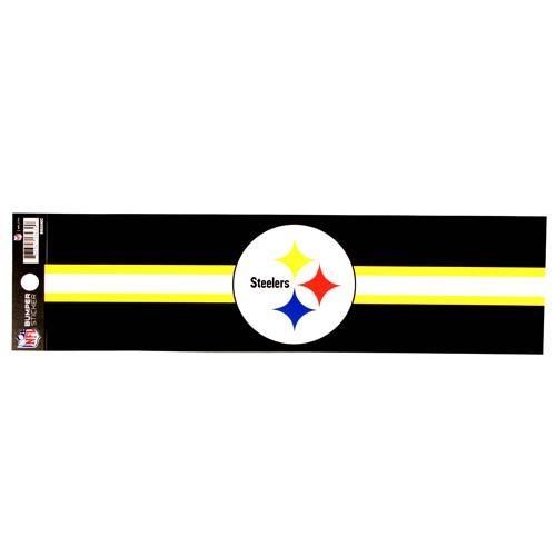 Pittsburg Steelers Bumper Sticker 11" X 3" Nfl Football Decal Car Truck Sign