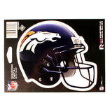 Denver Broncos Helmet Window Decal 5.25