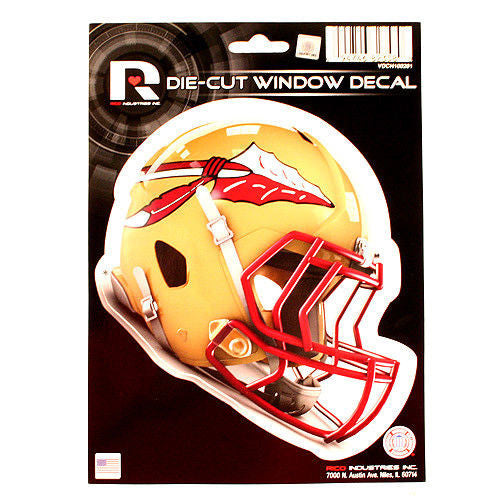 Florida State Seminoles Helmet Window Decal 5.25" X 6.25" Sticker Car Die-Cut