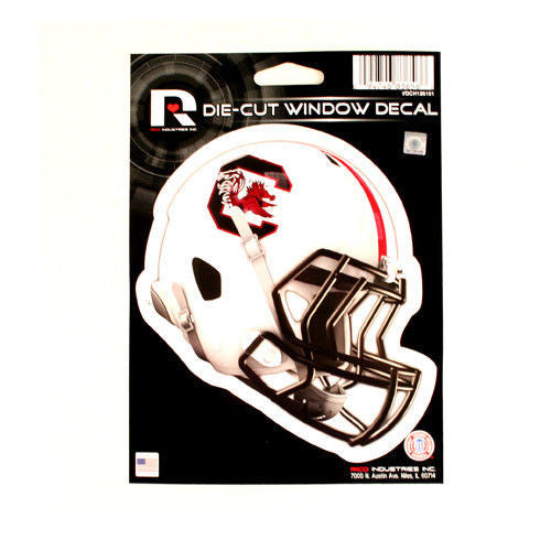 SOUTH CAROLINA GAMECOCKS HELMET WINDOW DECAL 5.25" X 6.25" STICKER CAR DIE-CUT