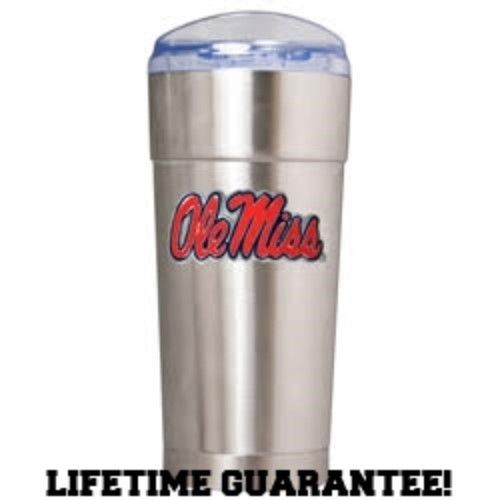 Ole Miss Rebels Drinkware Vacuum Insulated Stainless Steel Tumbler 24Oz