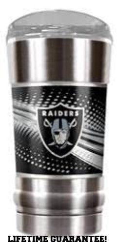 Oakland Raiders Travel Mug Insulated 20 Oz