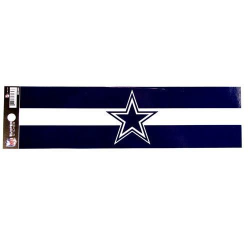 Dallas Cowboys Bumper Sticker 11" X 3" Star Nfl Football Decal Car Truck Sign