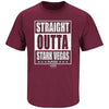 Mississippi State Bulldogs Straight Outta Stark Vegas Ms T-Shirt Smack Apparel