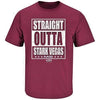 Mississippi State Bulldogs Straight Outta Stark Vegas Ms T-Shirt Smack Apparel