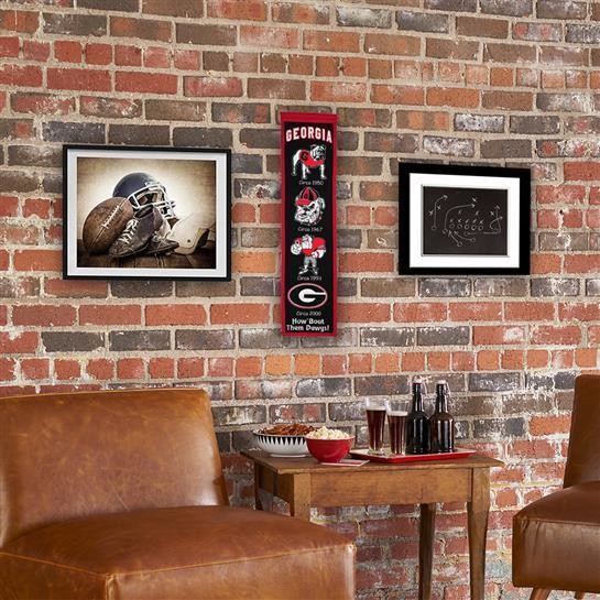 Georgia Bulldogs Heritage Banner Ncaa University