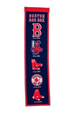 Boston Red Sox Heritage Banner Mlb Man Cave Game Room Office