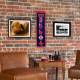 Boston Red Sox Heritage Banner Mlb Man Cave Game Room Office