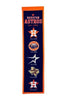 Houston Astros Heritage Banner Mlb Man Cave Game Room Office