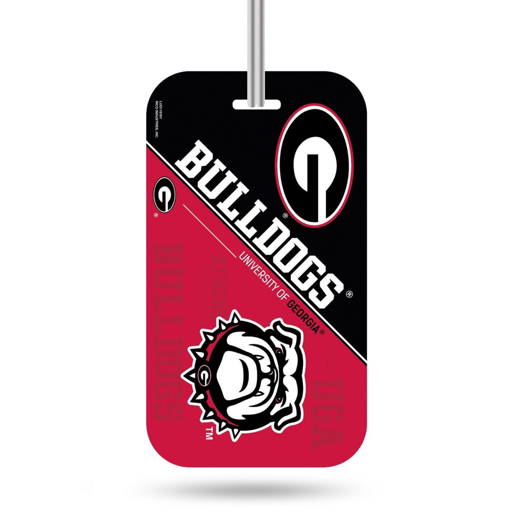 Georgia Bulldogs Id Travel Crystal View Luggage Team Tag