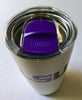 Lsu Tigers Drinkware Vacuum Insulated Tumbler White 20 Oz