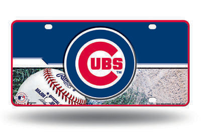 Chicago Cubs Car Truck Tag License Plate Mlb Baseball Metal Sign