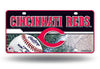 Cincinnati Reds Car Truck Tag License Plate Mlb Baseball Metal Sign