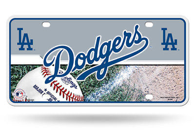 LOS ANGELES DODGERS CAR TRUCK TAG LICENSE PLATE MLB BASEBALL METAL SIGN LA