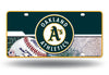 OAKLAND A'S ATHLETICS CAR TRUCK TAG LICENSE PLATE MLB BASEBALL METAL SIGN