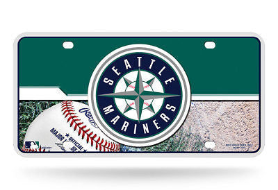 Seattle Mariners Car Truck Tag License Plate Mlb Baseball Metal Sign