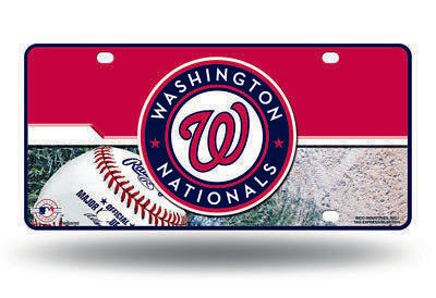 WASHINGTON NATIONALS CAR TRUCK TAG LICENSE PLATE MLB BASEBALL METAL SIGN