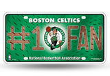 Boston Celtics #1 Fan Car Tag License Plate NBA