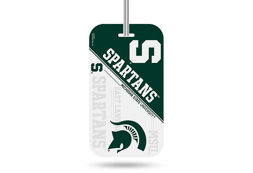 Michigan State Spartans ID Travel Luggage Team Tag