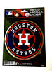 Houston Astros Window Decal 5.25